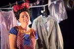 Vanessa Severo becomes Mexican painter Frida Kahlo on stage.