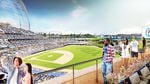 An artist's rendering of a ballpark in Northwest Portland. The Portland Diamond Project is trying to bring Major League Baseball to Oregon.