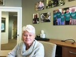 Keren Brown Wilson, an expert on long-term care for seniors talks about the American Health Care Act in her Clackamas office.