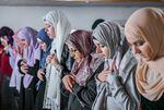 Podgorica, Montenegro: Muslimit suorittavat ramadanin ensimmäisen tarawih-rukouksen.