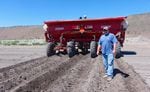 Farmer Ryan Hartman grows organic and conventional potatoes on the Tule Lake refuge.