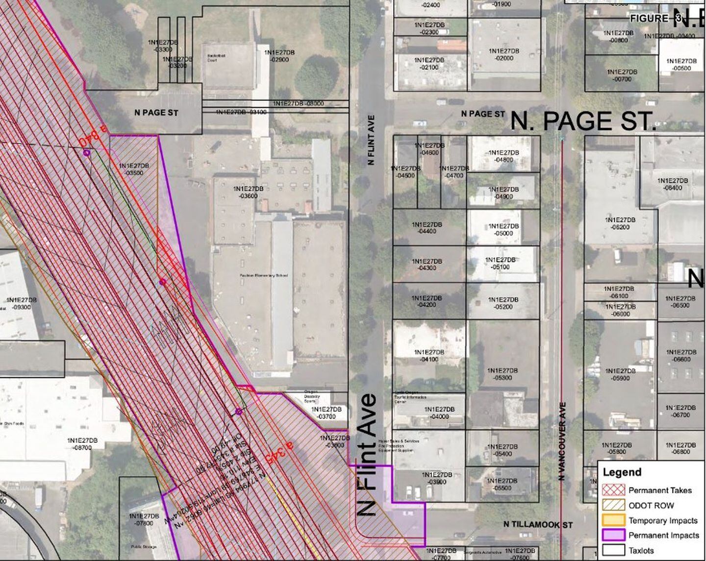 Odot Plans To Take Part Of School Grounds For I 5 Widening Project Opb
