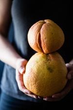 Farmers can't sell misshapen fruits like these grapefruits to grocery stores, but California-based Imperfect Produce will deliver them to your house.