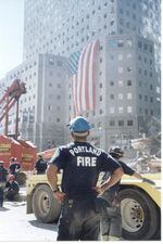 In the days after 9/11, Portland firefighter Neil Martin flew to New York to help with recovery.