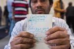 Harun Din shows the original citizen card numbers issued to his parents before Myanmar’s 1982 Citizenship Act rendered the Rohingya stateless.