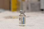 A vial of the Johnson & Johnson COVID-19 vaccine is displayed at South Shore University Hospital, Wednesday, March 3, 2021 in Bay Shore, N.Y. Janssen Pharmaceuticals is a division of Johnson & Johnson.