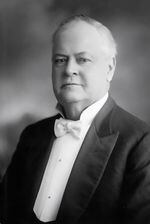 This undated image shows a portrait of Klamath Falls politician and businessman George Baldwin.