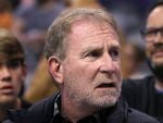 Phoenix Suns and Mercury owner Robert Sarver, pictured in 2019, was suspended last week by the NBA and fined $10 million after an investigation found that he had engaged in what the league called "workplace misconduct and organizational deficiencies." On Wednesday, Sarver announced he plans to sell the teams.