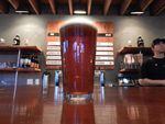 Migration Brewing's Little Foot Red has half the carbon footprint of its traditional red beer.