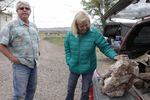 Ken Lawson and Suzie Meeker are members of the Central Oregon Rock Collectors club.