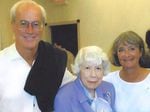 John VanLandingham, left, Betty Niven, center, and Robin Johnson, her former aide, in this undated photo provided by Robin Johnson.