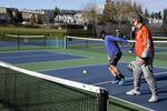 Pickleball sound can travel a substantial distance. Some complaints have come from residents across the park from Tanner Creek courts, as seen on Feb. 10, 2023.
