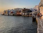 The Greek island of Mykonos is one of the many tourist destinations that are seeing an influx in visitors.