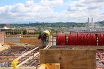 The roof of the new Knight Cancer Institute will have a little pub where researchers can collaborate and enjoy the million dollar views of Mount Hood and the Willamette.