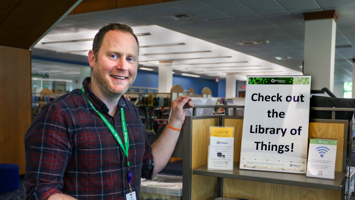 At Hillsboro’s Library of Things, patrons can check out an experience