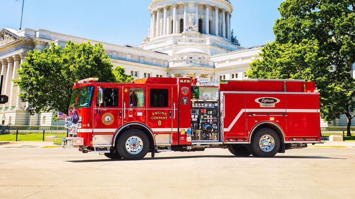 This $6 million electric fire engine is coming to the US