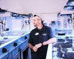 Justin Zimmerman, SeaWorld supervisor for the Florida Coral Rescue Center in Orlando.