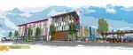 A rendering of Las Adelitas, the new affordable housing c, Inc.mplex planned by Hacienda CDC, designed by Salazar Architect.