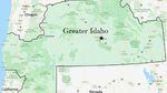 A map showing what a so-called Greater Idaho would look like if several counties left Oregon to join Idaho.