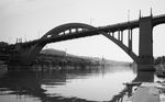 Willamette's Arch Bridge as seen in 1968.