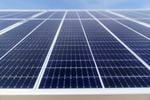 Solar panels at the Wheatridge Renewable Energy Facility near Lexington, Ore.