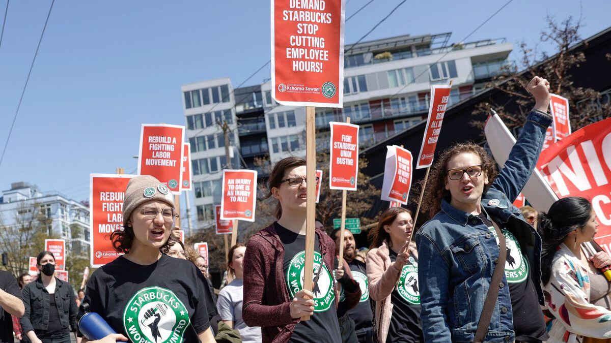 Starbucks workers drive nationwide surge in union organizing