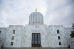 The Oregon Capitol in Salem