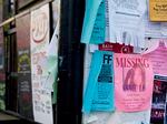 A missing persons flyer, bearing the name of Annie Le, shown here in New Haven, Conn., in September 2009. This year, the Columbia Journalism Review (CJR) launched a new tool that allows users to openly share their "press value" with the world if they were to go missing.