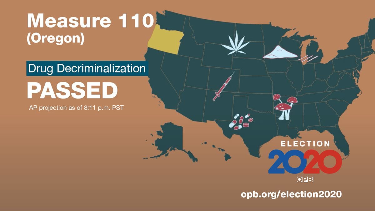 Oregon Becomes 1st State In The Us To Decriminalize Drug Possession Opb