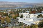 Mid-Columbia Medical Center in The Dalles is a 49-bed rural hospital with ICU beds that are filling to treat COVID-19 patients amid a statewide surge due to the omicron variant.