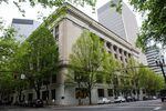 The Multnomah County Courthouse is pictured Saturday, May 25, 2019, in downtown Portland, Ore.