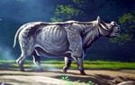 The John Day mesonychid would have shared its range with large herbivores like Protitanops, a relative of modern rhinos.