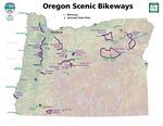 There are 14 official state scenic bikeways in Oregon. Some are multi-day tours for experienced cyclists, others are short, family-friendly routes.