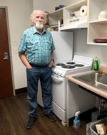 Portland resident Don Hilts was homeless and living in his van before Portland Street Response staffers connected him to a homeless services organization that helped find him affordable housing.