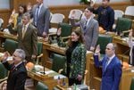 FILE: Members of the Oregon House take an oath at the House Organizational Session on Jan. 9, 2023.
