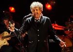 In this Jan. 12, 2012, file photo, Bob Dylan performs in Los Angeles. 