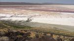 A thick crust of salt remains after most of Lake Abert dried up in 2014.