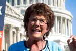 The late Rep. Jackie Walorski, R-Ind., speaks on Capitol Hill in Washington in 2018.