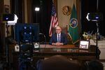 Washington Gov. Jay Inslee says he hopes that by May 4, when his current 'stay home' order expires, he will be able to allow some easing of current restrictions on daily life and the economy.