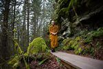 In White Salmon, Washington, monks have found a community that values the experience of having them around.