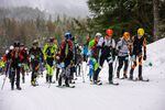 Ski mountaineering, or skimo, enthusiasts race during the 2022 Wy'easter Race Series which featured three skimo races that took place at Mt. Hood near Government Camp on Feb. 26 and 27.