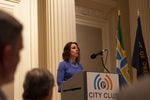Multnomah County Chair Deborah Kafoury delivers her fifth-annual State of the County Address Friday, April 12, 2019.