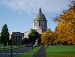 The Washington state Capitol in Olympia, Wash.