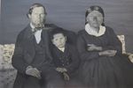 Celiaste, also known as Helen Smith, right, with her husband Solomon Smith, left, and their son Silas Smith.