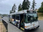 The Sunset Empire Transportation District restored some of its bus services, including a weekend route that makes stops between Astoria and Cannon Beach on May 20, 2023, three weeks after the transit district's board voted to suspend operations and lay off workers due to an unexpected budget shortfall.
