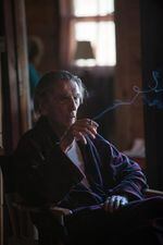 Harry Dean Stanton, in a scene from his final film, "Lucky".