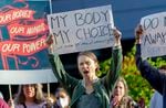 Hundreds rallied across Oregon in support of abortion access on Tuesday, responding to the leaked U.S. Supreme Court draft regarding Roe v. Wade. But in Oregon and Washington, the decision, even if it becomes law, will make little difference to abortion access.