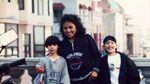 Diego Hernandez, right, with his mother, Clara Gaytan, and brother Fernando, 1996.