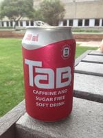 Tab: a taste sensation that's no longer sweeping the nation.