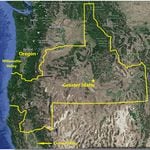The state of "Greater Idaho" proposed by the Move Oregon's Border group.